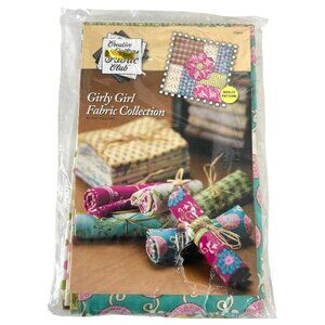 Annie’s Creative Quilters Fabric Club Girly Girl Fabric Collection Pattern Pillo